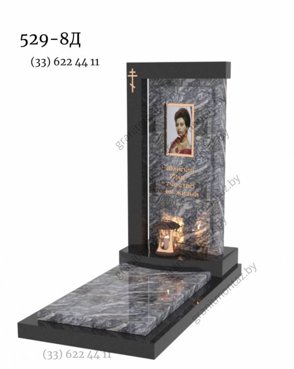 Дизайнерский памятник 529 от Гранит Монтаж