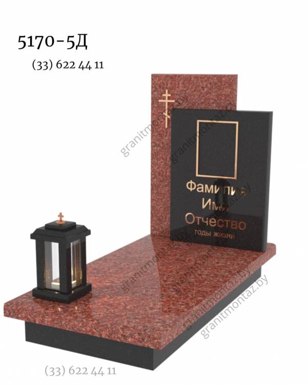 Дизайнерский памятник 5170 от Гранит Монтаж