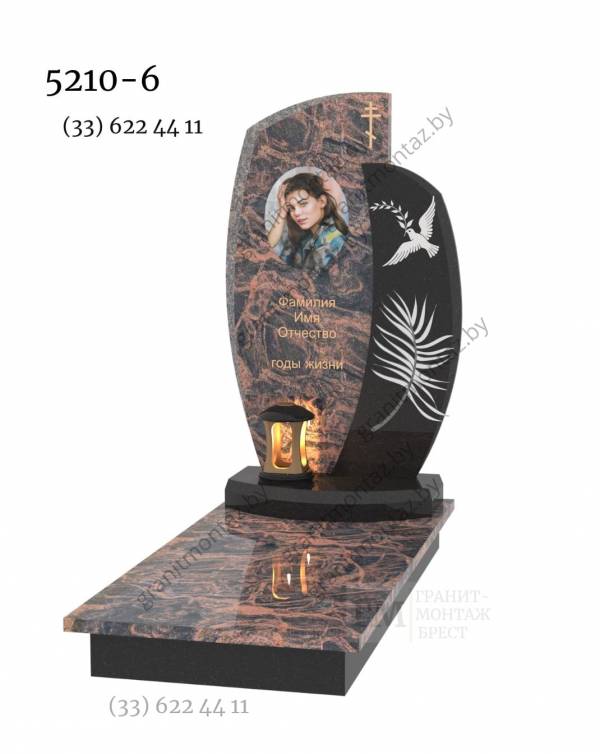 Дизайнерский памятник 5210