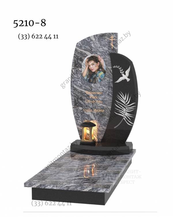 Дизайнерский памятник 5210