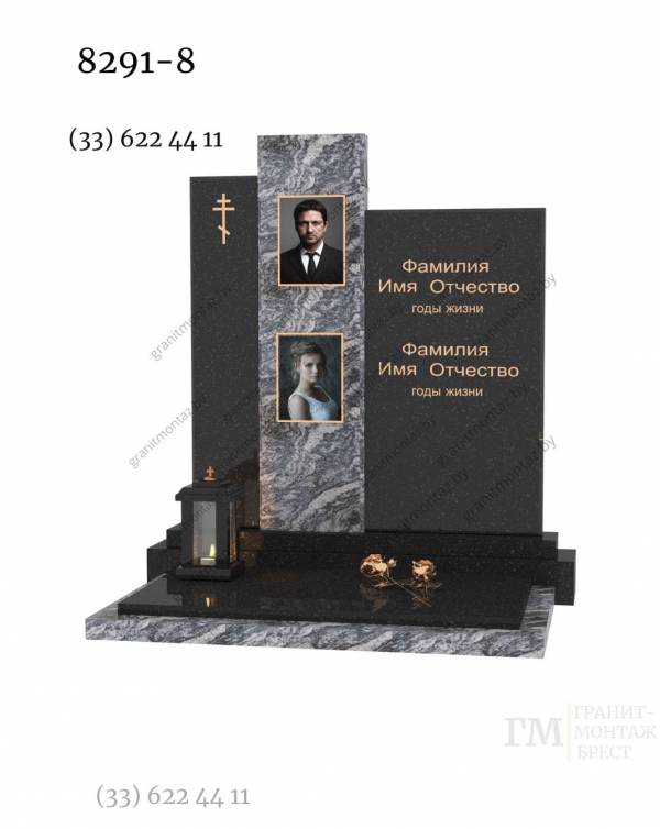 Дизайнерский памятник 8291